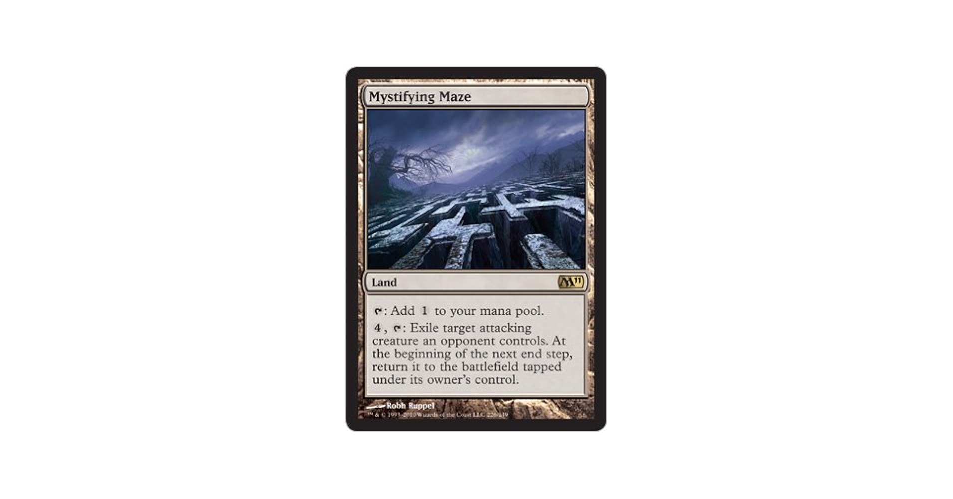 【Foil】惑いの迷路/Mystifying Maze[M11]日本語 Foil】惑いの迷路/Mystifying Maze[M11]日本語